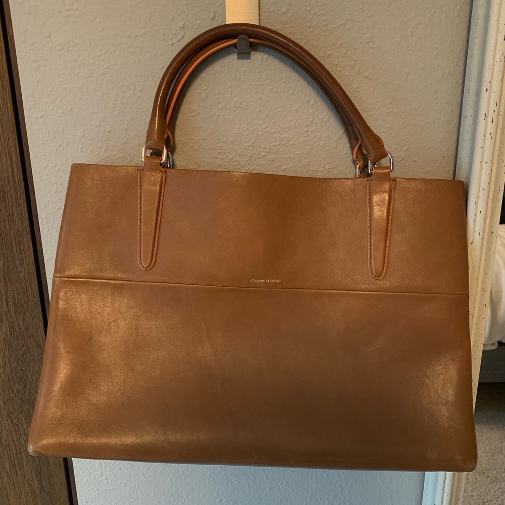 Tan Coach Bag